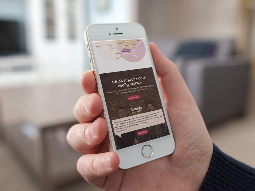 Website On Mobile Device